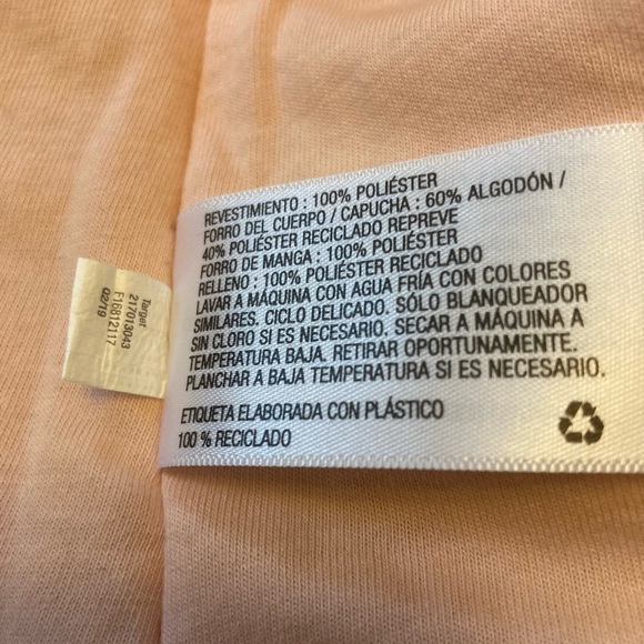 Cat & Jack Bunny Peacoat, 12m - Picture 9 of 12